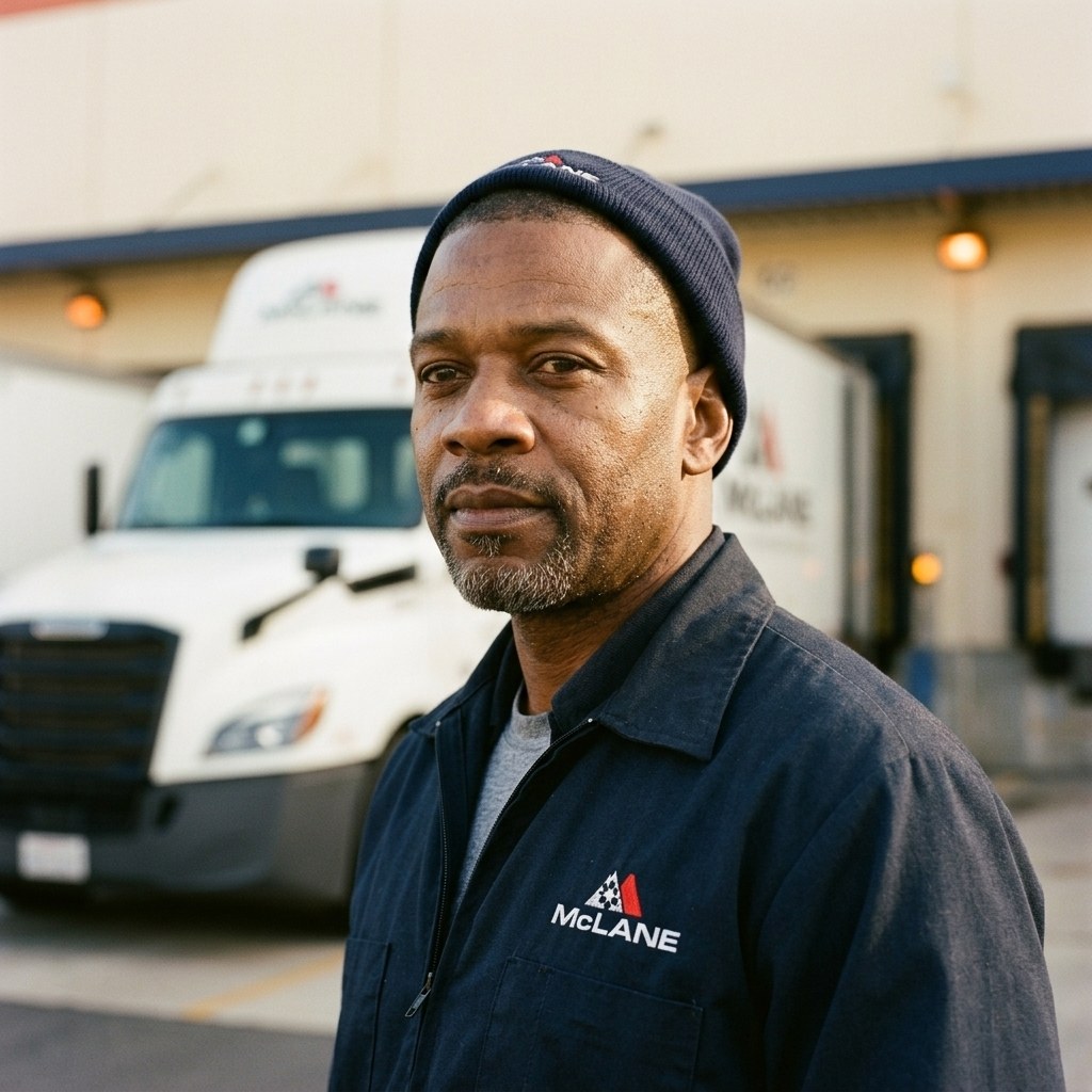 Marcus T., McLane CDL-A driver